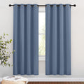 NICETOWN Blackout Curtain Drapes for Living Room - Decorative Thermal Insulated Solid Grommet Top Room Darkening Window Treatments for…