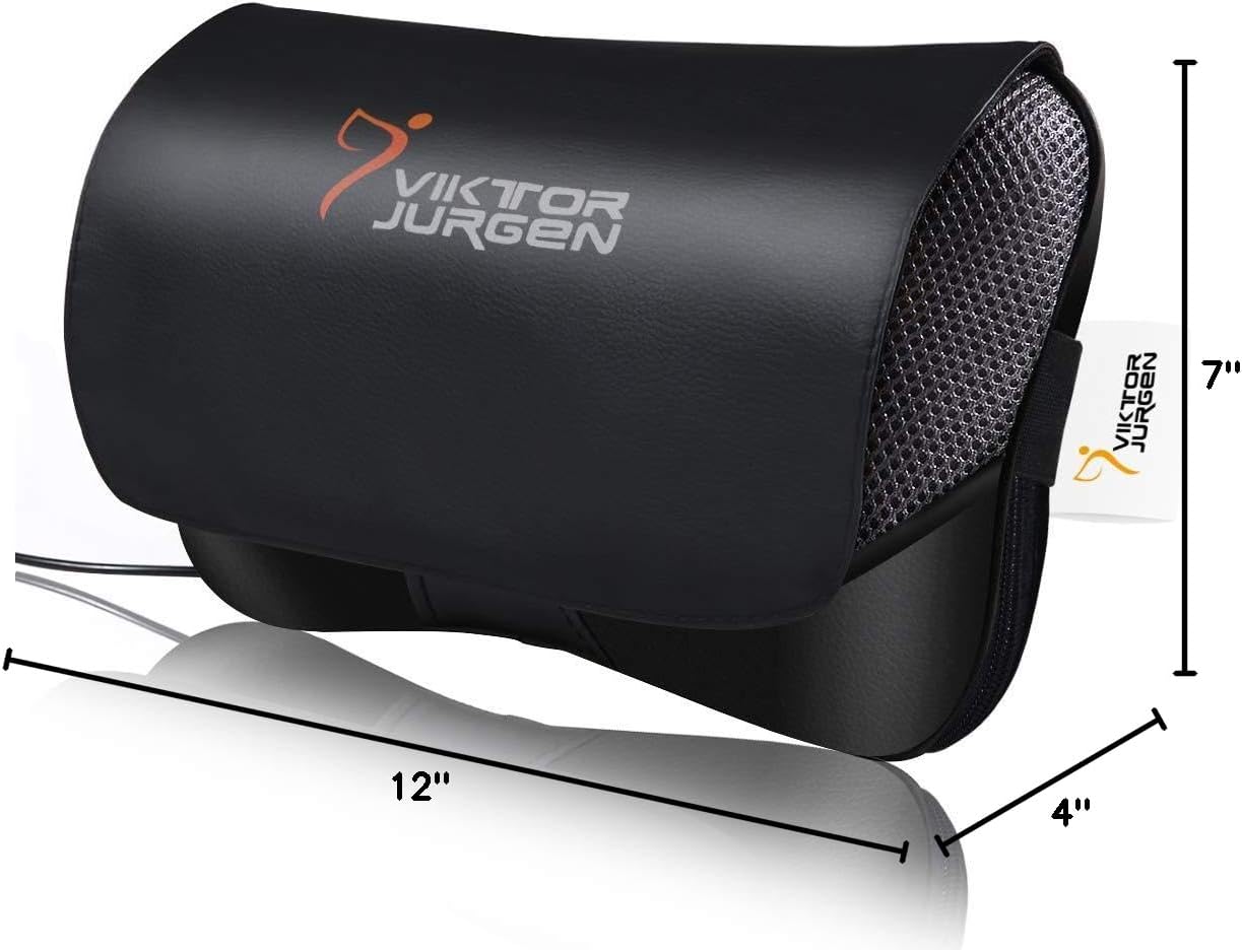 Viktorjurgen VIKTOR JURGEN Fathers Day Back Massager Gifts, Shiatsu Kneading Massager for Neck and Shoulder, Massage Pillow with Heat Relax…