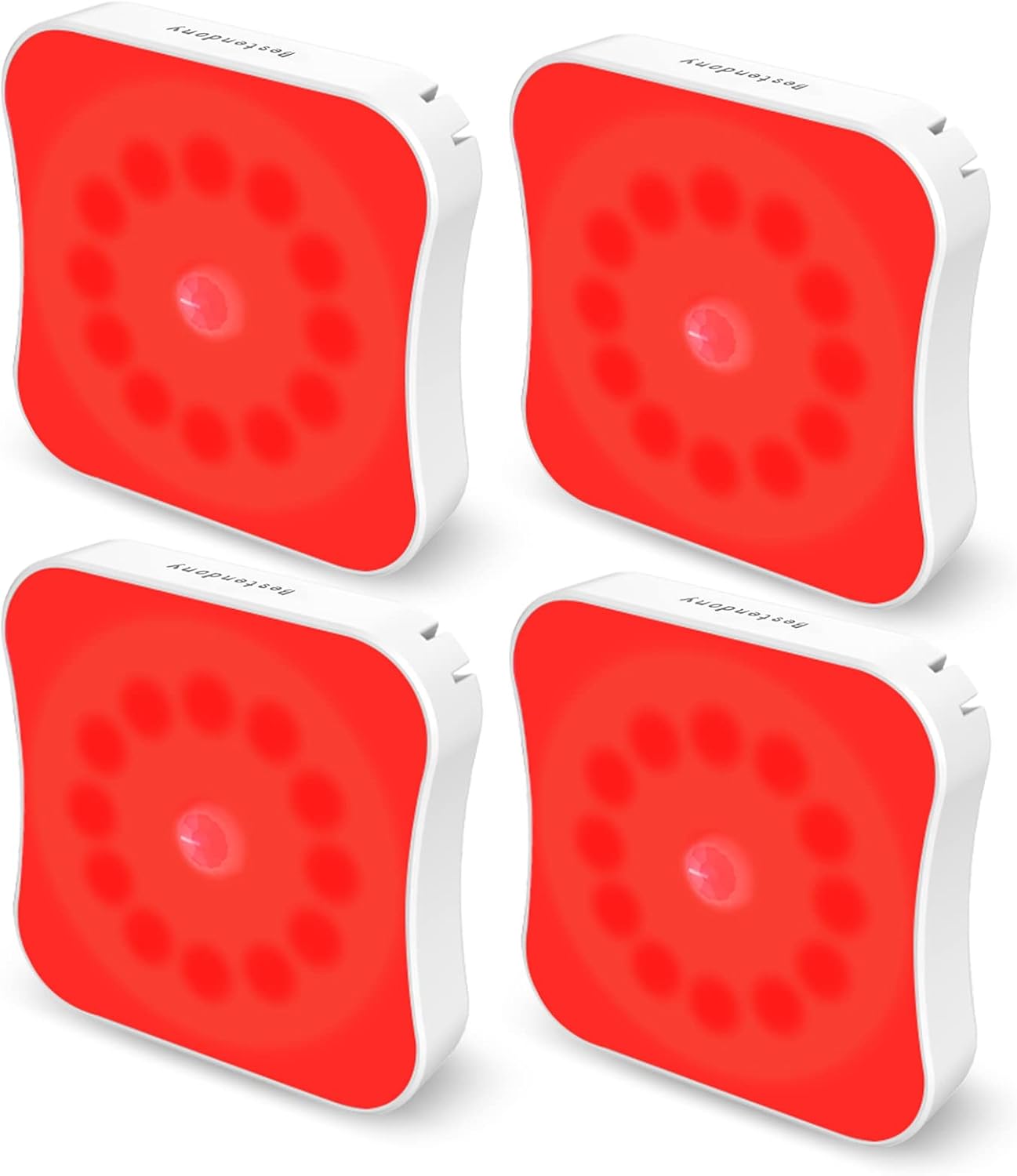 Bestendony Red Light Night Lights Motion Sensor Red Lights Rechargeable RedLight Magnetic 670 nm Red Light for Sleep relaxation…