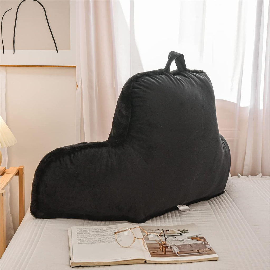 Holawakaka Reading Pillow for Sitting up in Bed Sofa Kids Teens, Backrest Pillow with Arms for Boys Girls Women Petites Pregnancy, Back Sup…