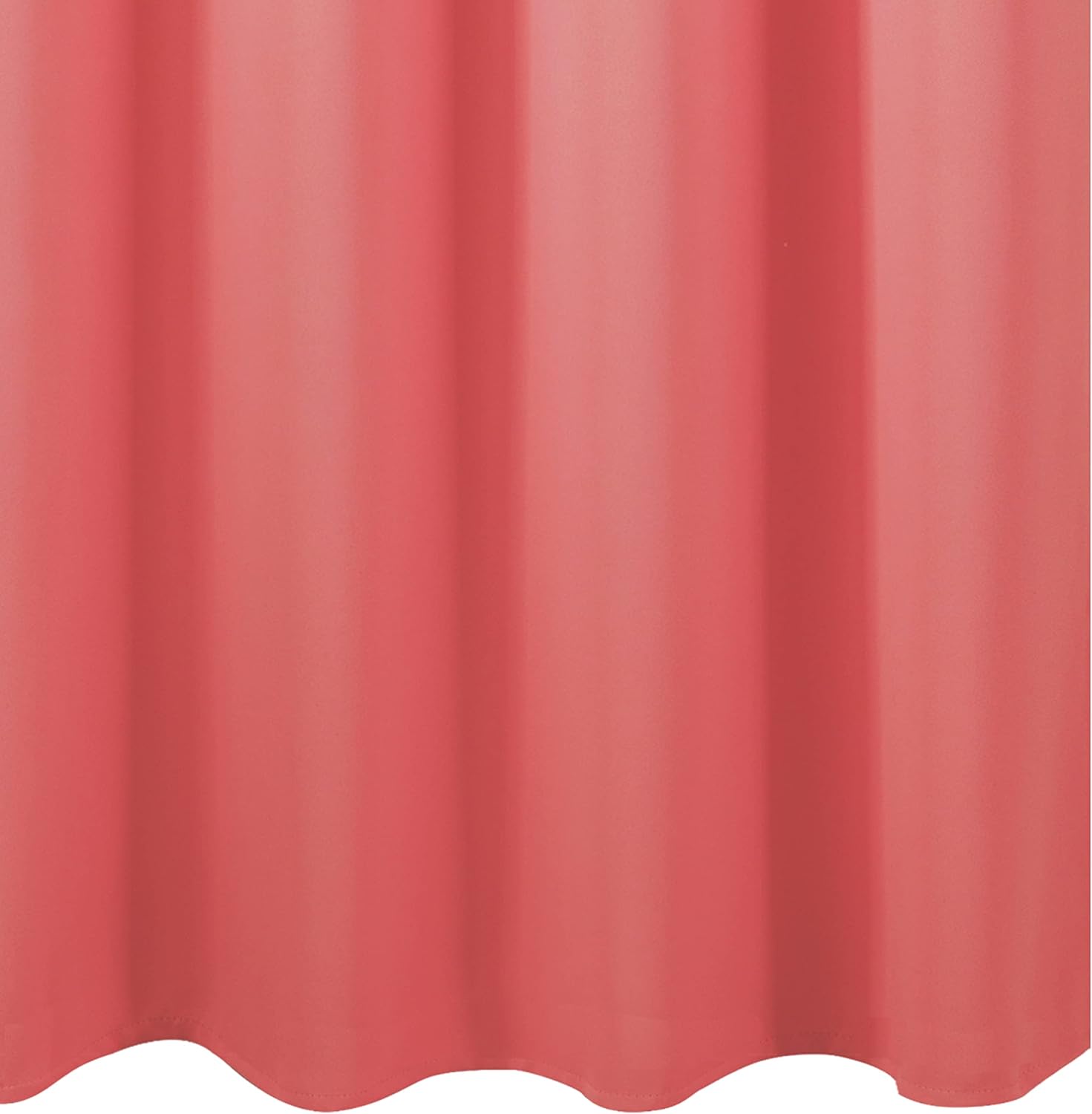 Lemomo Blackout Curtains 52 x 84 inch/Coral Curtains Set of 2 Panels/Thermal Insulated Room Darkening Bedroom Curtains 84 inch silver