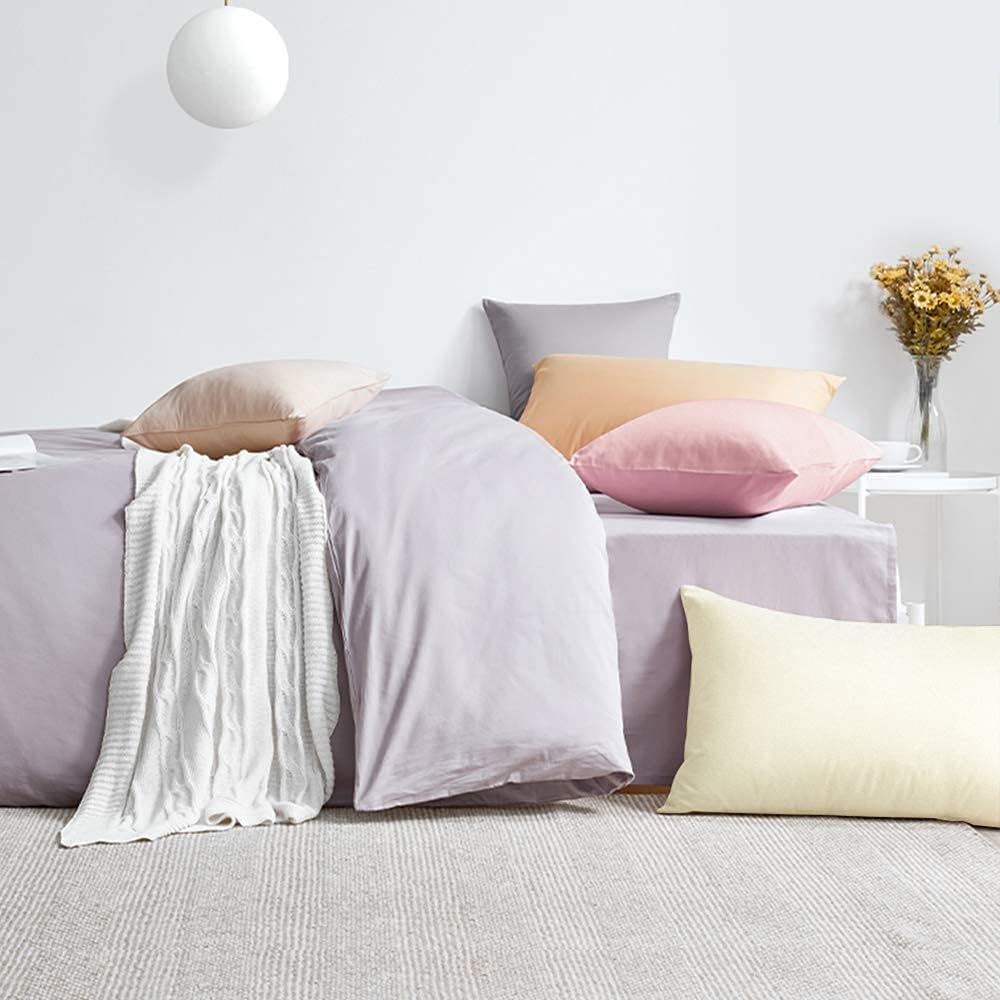 FLXXIE King Pillow Cases Set of 2, Soft Microfiber Pillow Covers with Envelope Closure, Wrinkle, Fade and Stain Resistant Pillowcases…