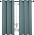 NICETOWN Modern Blackout Curtains Noise Reducing, Thermal Insulated and Privacy Room Darkening Drape Panels for Boy's Guest Room Door…