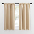 NICETOWN Blackout Room Darkening Curtains - Home Decoration Light & Noise Reducing Thermal Insulated Window Draperies with Rod Pocket Top…