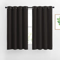 Nicetown Blackout Curtains Panels for Window - Triple Weave Energy Saving Thermal Insulated Solid Grommet Blackout Drapes for Kitchen (1 Pa…