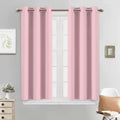 Yakamok Light Blocking Window Blackout Curtains Thermal Insulated Room Darkening Drapes for Bedroom, Solid Grommet Top Window Panels…