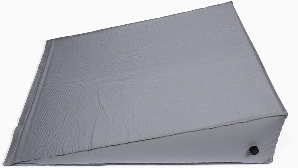 Travelwedgeoffersapremiumselectionofinflatablebedwedgeproducts Self-Inflating Bed Wedge Pillow | Lightweight for Travel | Wedge Pillow for…