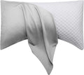 Elibaba Curved Crescent Cooling Side Sleeper Pillow Cases - Rayon Derived from Bamboo Pillowcase Cover Queen Size 1 Piece, 20 * 30 inches L…