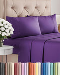 Twin 4 Piece Sheet Set - Comfy, Breathable & Cooling - Hotel Luxury Bedding for Women, Men, Kids, Teens and Children - 1 Flat & 1 Fitted…