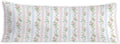 Grandmillennial Floral 20x54 Body Pillow Cover, Cottagecore Room Decor, Grand Millenial Decor, Pink and Blue Elegant Flower Decorative…