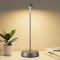 Cordless Table Lamp Rechargeable, Battery Operated 6000mAh Desk Lamp Touch Dimmable Lamp Outdoor Waterproof Portable Wireless Table Light…