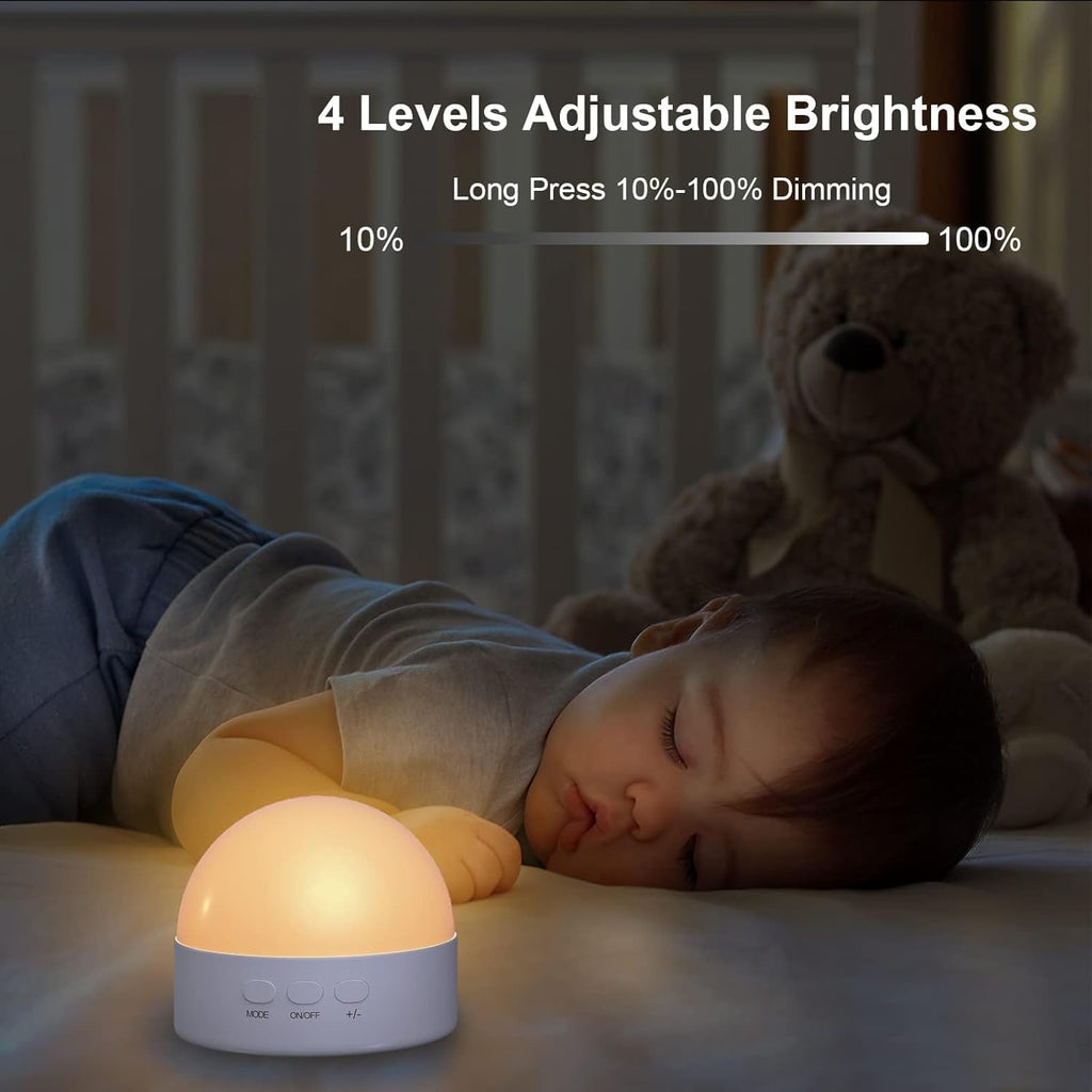 Kintion Portable Night Light, Dimmable 8 Color Lighting, 1800mAh Battery Rechargeable, Small LED Lamp for Nursery, Baby, Kids and…