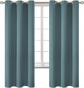 BGment Room Darkening Curtains 72 Inches Long - Grommet Thermal Insulated Drapes Window Treatment Curtains for Bedroom, 2 Panels, 42 x 72 I…