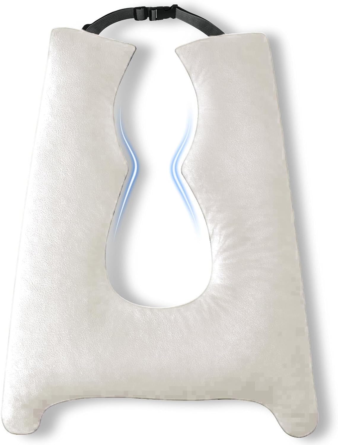 Car Pillow for Kids Travel Pillow with Adjustable Strap, Kids Floor Pillows Cushions for Adults and Children to Support Head and Body…