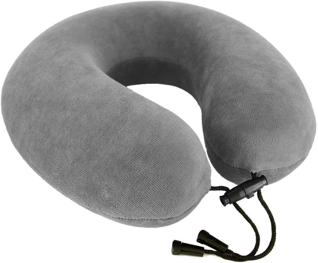 travelrest Neck Pillow Travel Essential - Memory Foam, Washable Micro-Fiber Cover Pillow, Soft and Comfortable Head Support for Long Flight…