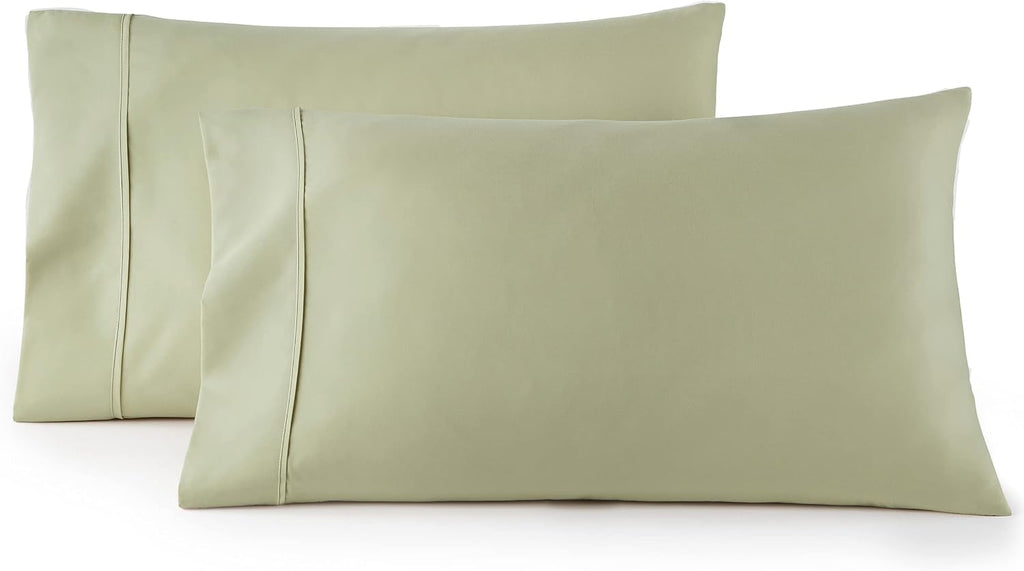 HCCollection HC Collection Pillow Cases Standard Size/Queen Size Set of 2- Microfiber, Extra Soft Pillowcases - easy maintenance &…