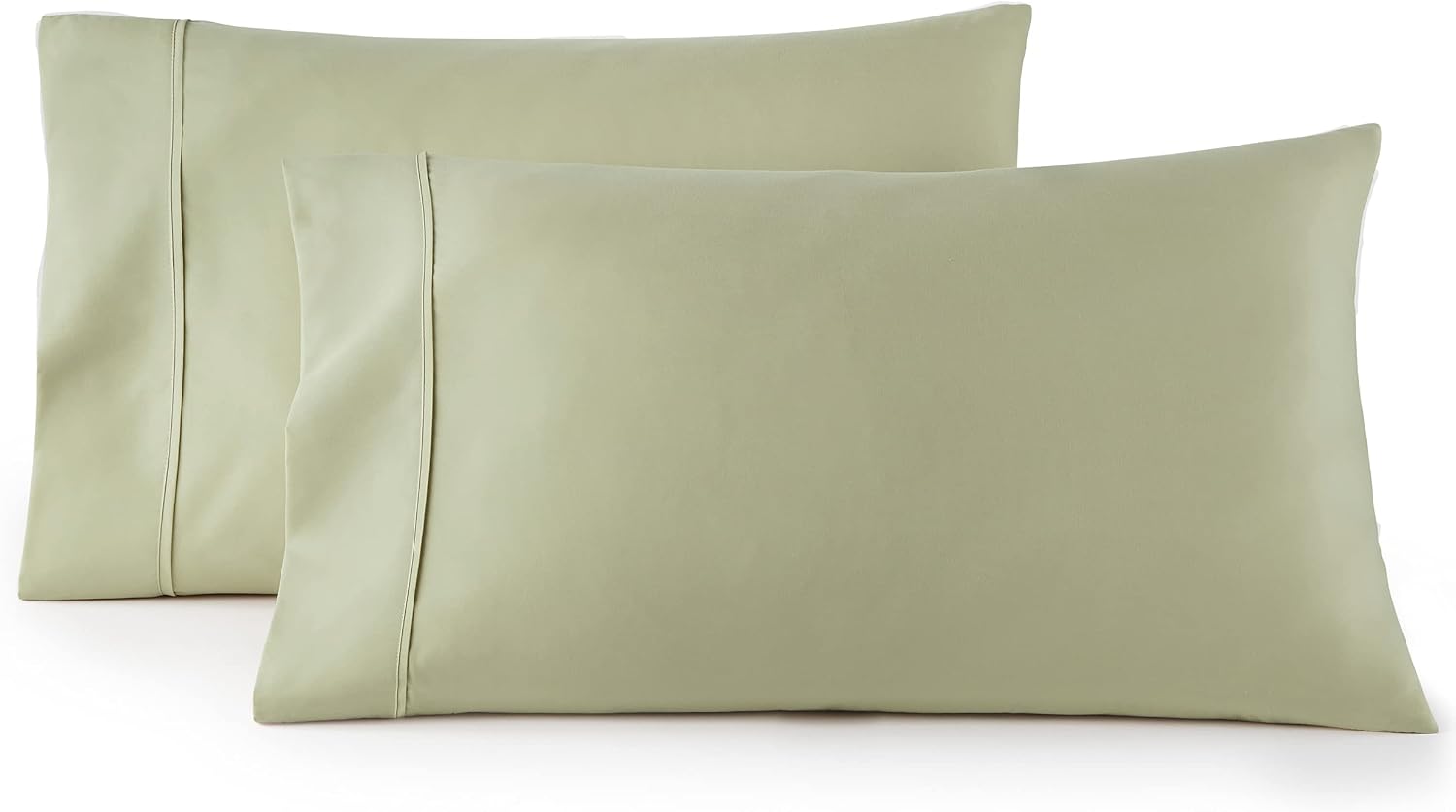HCCollection HC Collection Pillow Cases Standard Size/Queen Size Set of 2- Microfiber, Extra Soft Pillowcases - easy maintenance &…