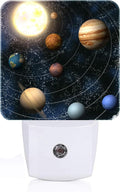 Solar System Planets Night Light, Plug-in Nightlights Auto Sensor Night Lamp Dusk-to-Dawn Lamp Home Decor for Nursery Children Girls Boys