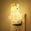 DORESshop LED Night Light for Kids, 3D Cute Unicorn Night Lights Plug into Wall with Dusk to Dawn Sensor, RGB+Soft White 3000K Plug in…