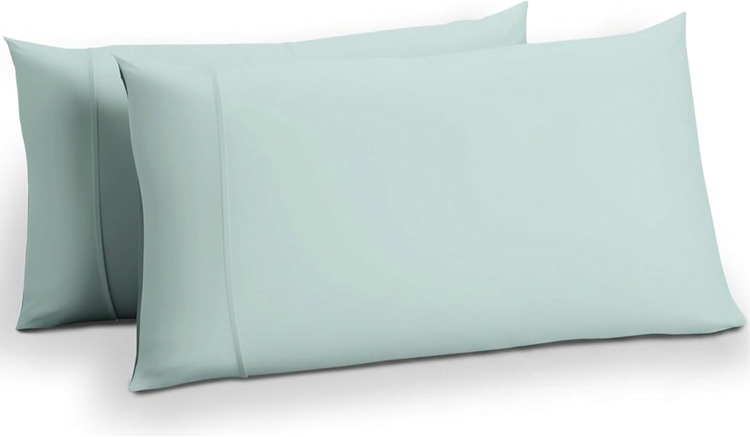 Carressa Linen 100% Egyptian Cotton Standard/Queen Size Pillow Cases Set of 2-800 Series Tulips Collection Queen Pillow Cover for…