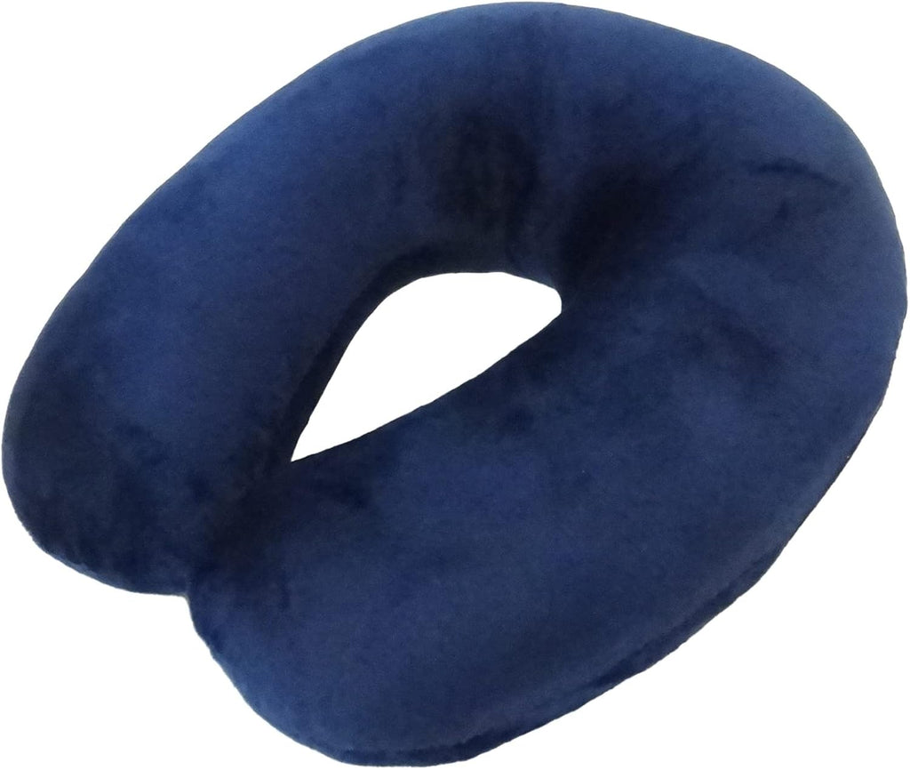 WorldsBest Wolf Essentials Adult Cozy Soft Microfiber Neck Pillow for Travel – Compact, Machine Washable - Perfect for Airplane, Car, or Ho…
