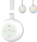 Wobrikosee Portable Sound Machine for Baby Kids Adults, USB Rechargeable White Noise Machine with Timer Function,18 Smooth Sounds, 256-Colo…
