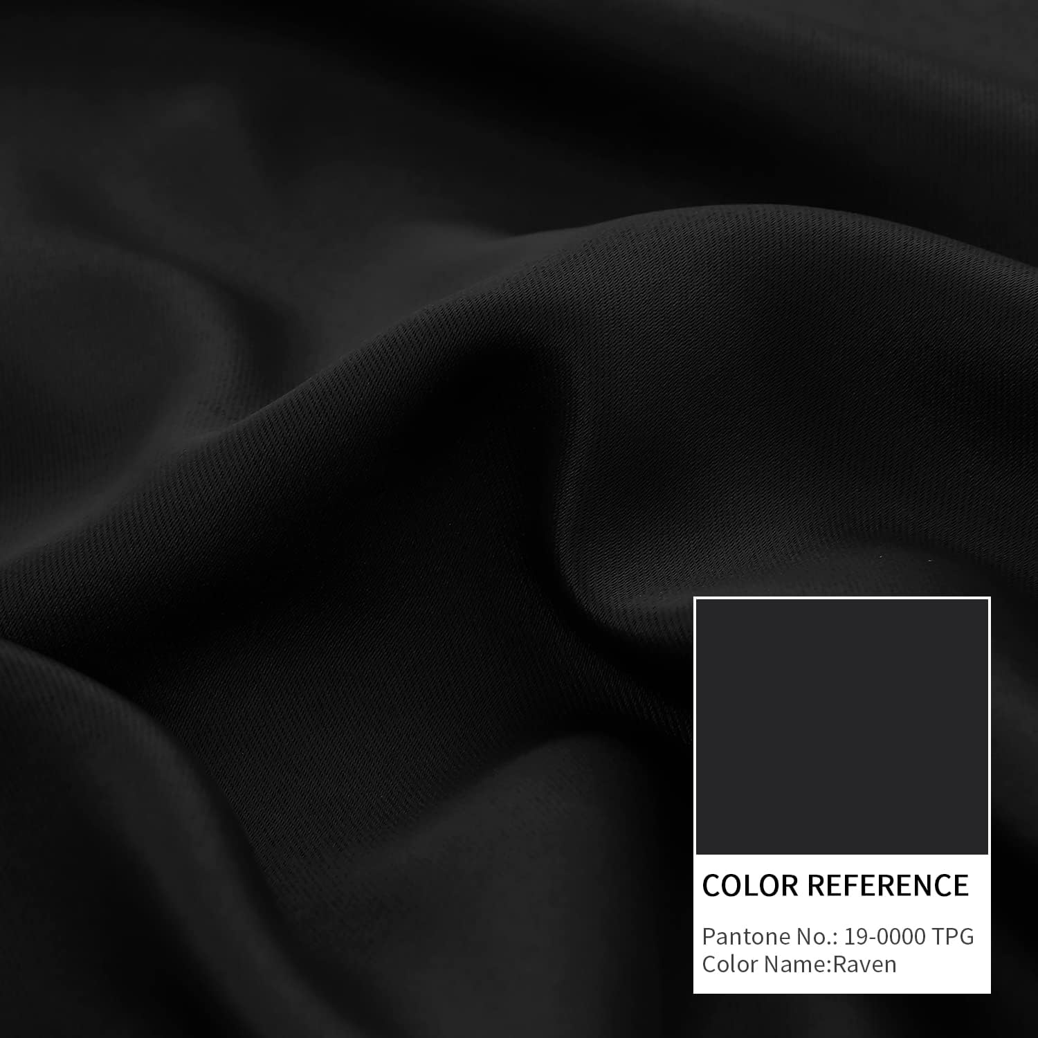 BGment Thermal Insulated 100% Blackout Curtains for Bedroom with Black Liner, Double Layer Full Room Darkening Noise Reducing Grommet Curta…