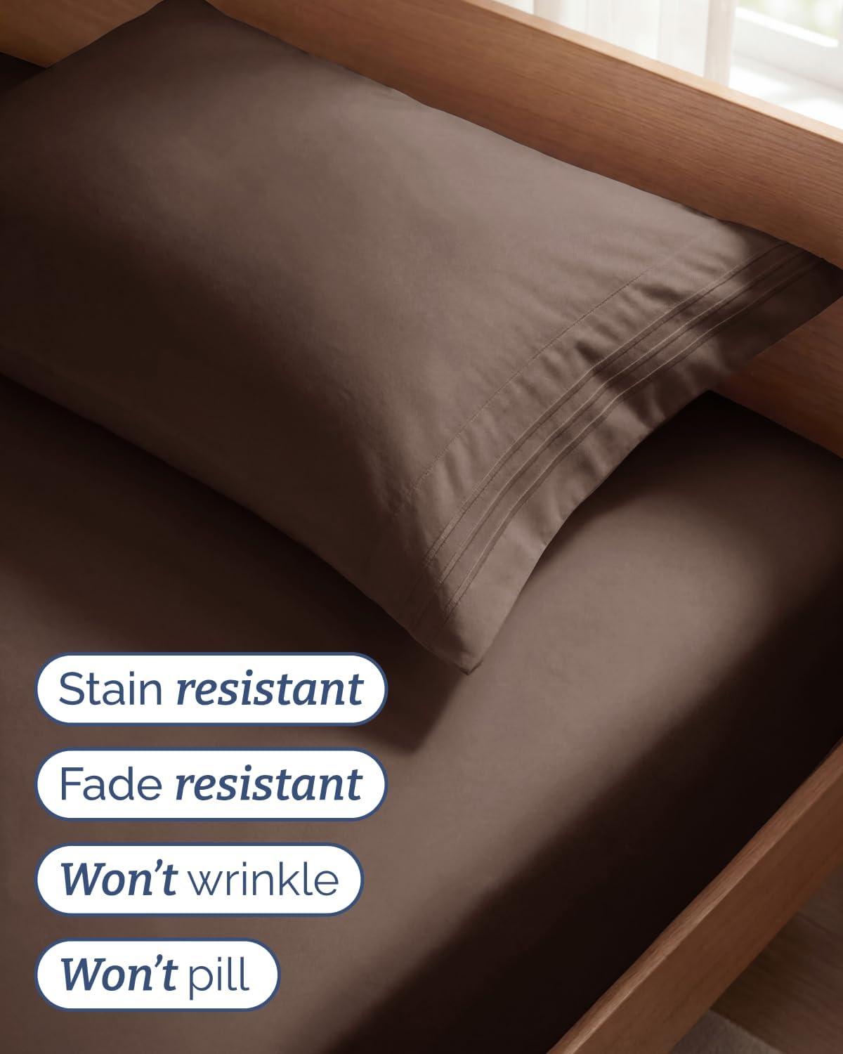 Twin Size 3 Piece Sheet Set - Comfy Breathable & Cooling Sheets - Hotel Luxury Bed Sheets for Women & Men - Deep Pockets, Easy-Fit, Extra…