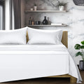 TEXAS LINEN CO. 100% Egyptian Cotton Split King Sheets Sets for Adjustable Bed - Luxury 1200 Series Star Sleepin' Collection Split Top…