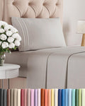 Twin Size 3 Piece Sheet Set - Comfy Breathable & Cooling Sheets - Hotel Luxury Bed Sheets for Women and Men - Deep Pockets, Easy-Fit…