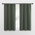 NICETOWN Bedroom Curtains Blackout Draperies - All Season Thermal Insulated Solid Rod Pocket Top Blackout Curtains/Drapes for Kid's Room…