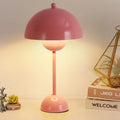 COSYLUX Modern Small Table Lamp for Bedroom, Cute Dome Shade Reflecting Light Reading Lamp for Living Room, Kid's Room, Study, Office…