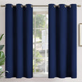 YoungsTex Short Blackout Curtains 54 Inch Length for Bedroom - Thermal Insulated Drapes with Grommet Room Darkening for Bedroom Living Room…