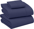 Ruvanti 100% Cotton Percale Sheets Twin Size – Crisp Cooling Bed Sheets for Hot Sleepers, Deep Pocket 16”, Soft Breathable & Durable Hotel-…