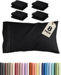 King Standard Pillow Cases Set of 8 - Ultra Soft Hotel Quality Pillowcase Covers - Comfy & Wrinkle Free - Shrink & Fade Resistant…