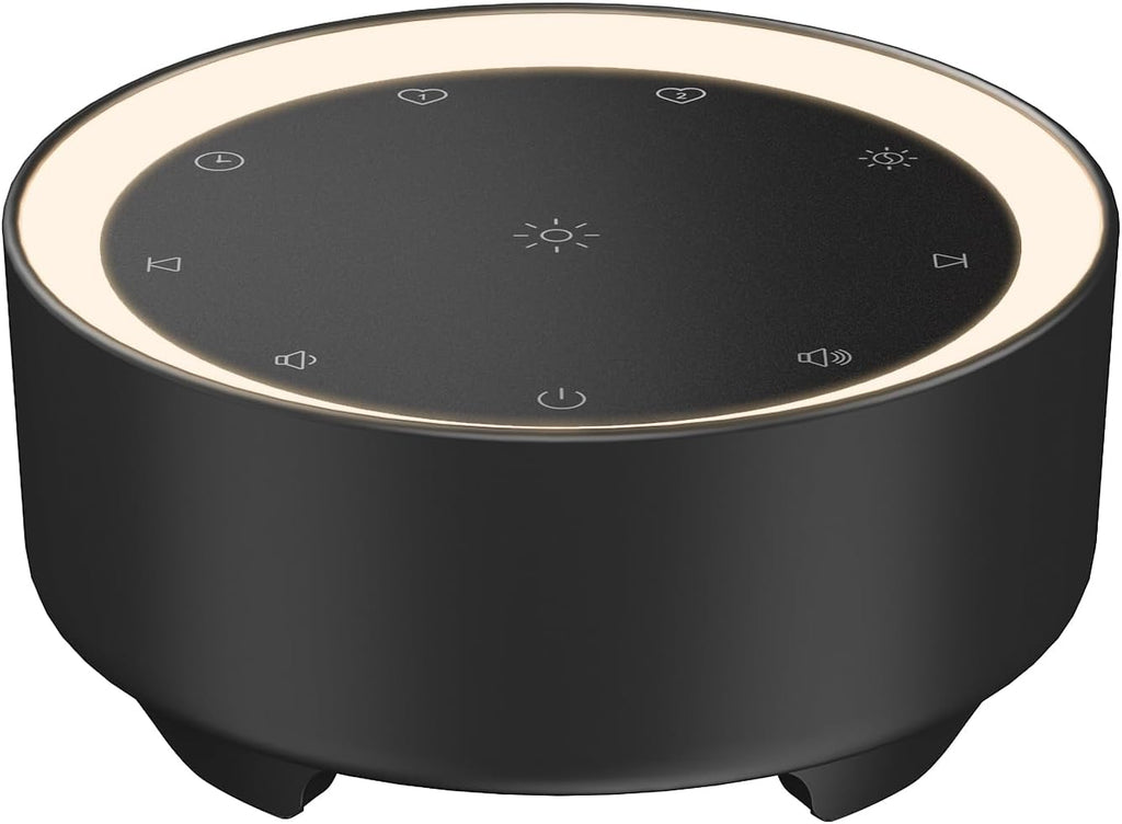 Kipcush® Kipcush White Noise Machine for Sleeping, 20 Soothing Sounds Including White Pink Brown Noise, Fan and Nature