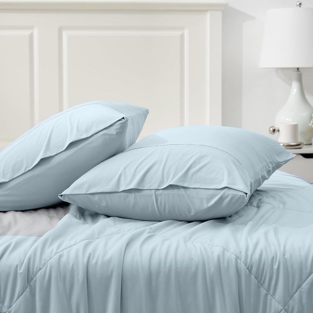 CozyBliss Cozy Bliss 2pcs Cooling Pillow Cases Set for Hot Sleepers & Night Sweats, Q-Max 0.5 Silky Wrinkle-Free Pillow Covers with Envelop…