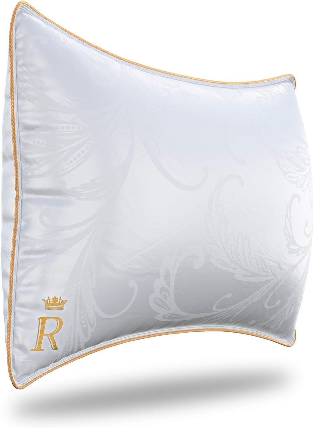 Royaltherapy Royal relaxation Pillows King Size Set of 2, Down Alternative Bed Pillows, Adjustable King Size, Jacquard Cotton, for All…