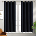 BGment Blackout Curtains for Bedroom - Grommet Thermal Insulated Room Darkening Curtains for Living Room, Set of 2 Panels, Each 46 x 54 Inc…