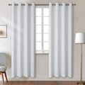 BGment Room Darkening Curtains for Bedroom - Grommet Thermal Insulated Window Treatments Light Blocking Curtains for Living Room, Each 46 x…