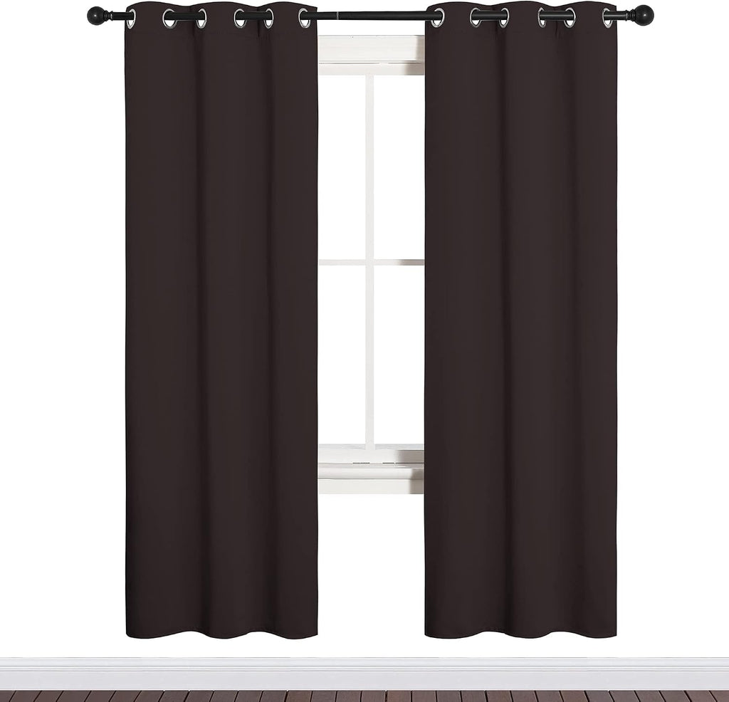 NICETOWN Blackout Curtain Panels for Bedroom Window, Triple Weave Microfiber Energy Saving Thermal Insulated Solid Grommet Blackout…