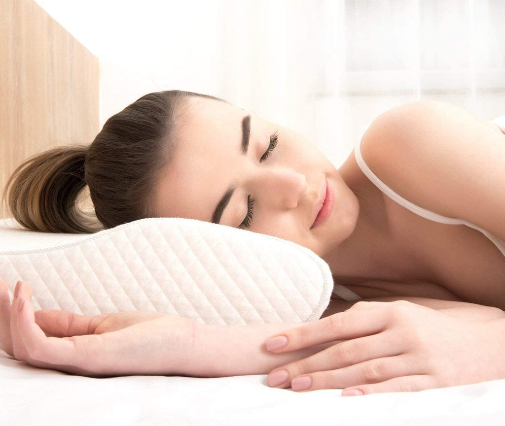 Epabo Contour Memory Foam Pillow Orthopedic Sleeping Pillows, Ergonomic Cervical Pillow for Neck Pain - for Side Sleepers, Back and Stomach…