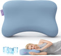 ZZ-WELL Side Sleeper Pillow - Patented Cervical Neck Pillow for Sleeping with Cooling Cover - High Loft Heavy Density Memory Foam Pillows…