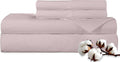 Royalelinens ROYALE LINENS 300 Thread Count 100% Long Staple Combed Cotton Sheet Set - 4 Piece King Bed Sheets - 1 Fitted, 1 Flat & 2 Pillo…