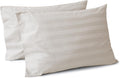 ShunjieHome 100% Egyptian Cotton Pillow Cases Set of 2, Standard Size 400 Thread Count Cooling Pillowcases, Soft and Breathable Pillow Cove…