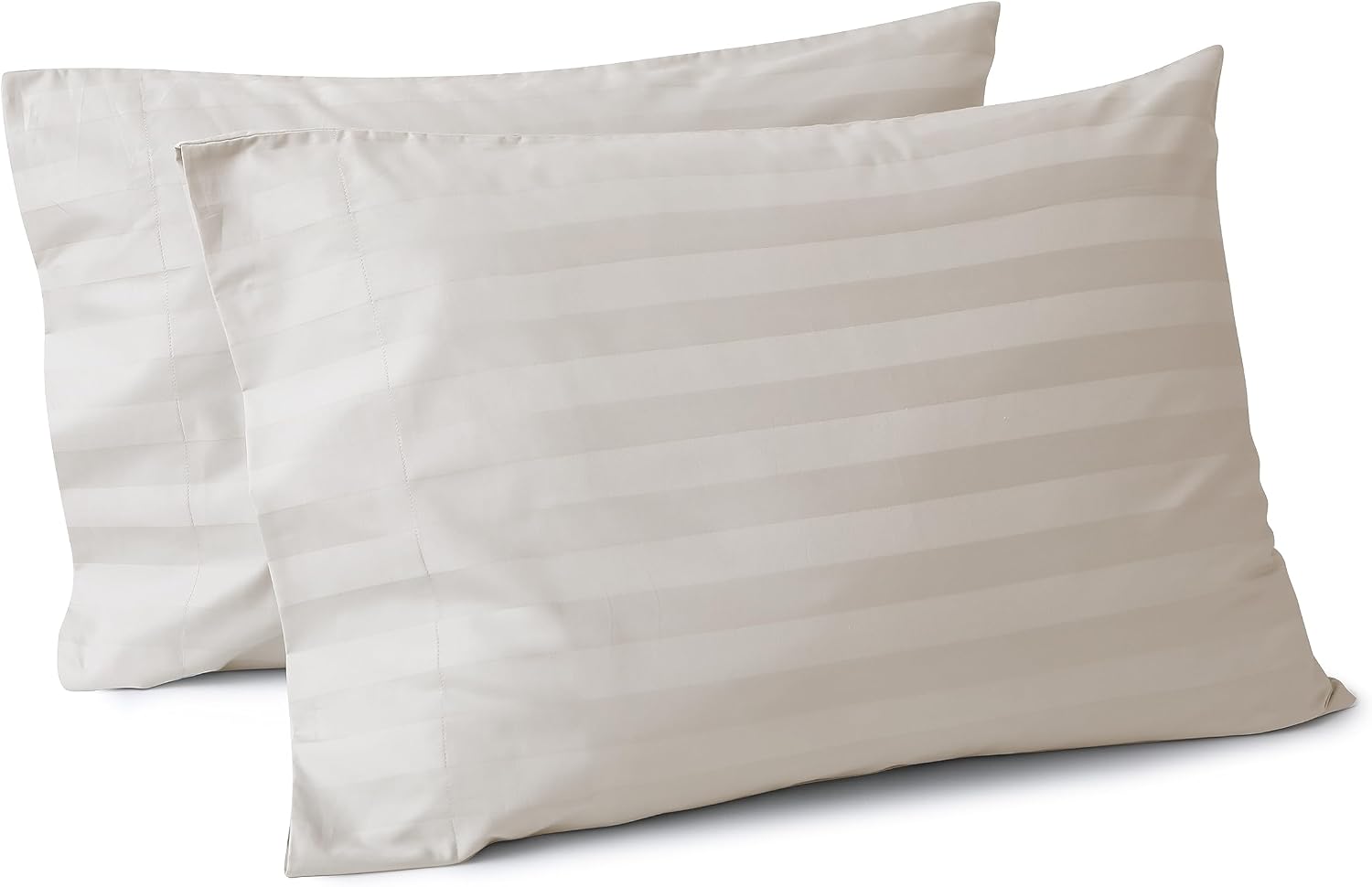 ShunjieHome 100% Egyptian Cotton Pillow Cases Set of 2, King Size 400 Thread Count Cooling Pillowcases, Soft and Breathable Pillow Covers w…