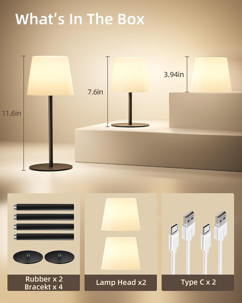 EZVALO Spa-Like Shower Lamp – IP65 Waterproof Bathroom Lamp, Rechargeable Cordless Mood Light, 3 Color Temps for Relaxing Bathroom &…