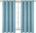 BGment Room Darkening Curtains 63 Inches Long - Grommet Thermal Insulated Drapes Window Treatment Curtains for Bedroom, 2 Panels, 52 x 63 I…