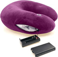 Hooshing Vibrating Neck Pillow Massage relaxation for Traveling Home Rest Neck Pillows for, Gift for Parents