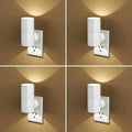 Likelgn Night Light Plug into Wall, 4 Pack Dimmable LED Nightlight with Dusk to Dawn Sensor, Soft White Glow, for Hallway, Bathroom…